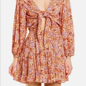 L space golden dress worn once. Will be dry cleaned before sending!